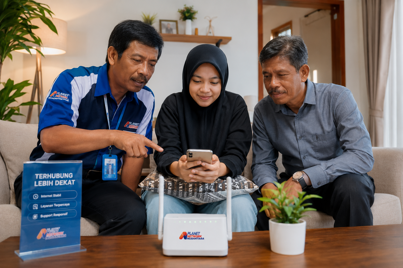 Pelanggan Planet Network Nusantara